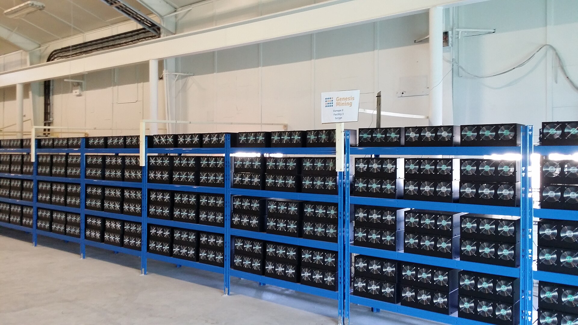 Mining hardware facility